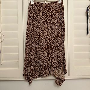 Cheetah Print, Mid length skirt